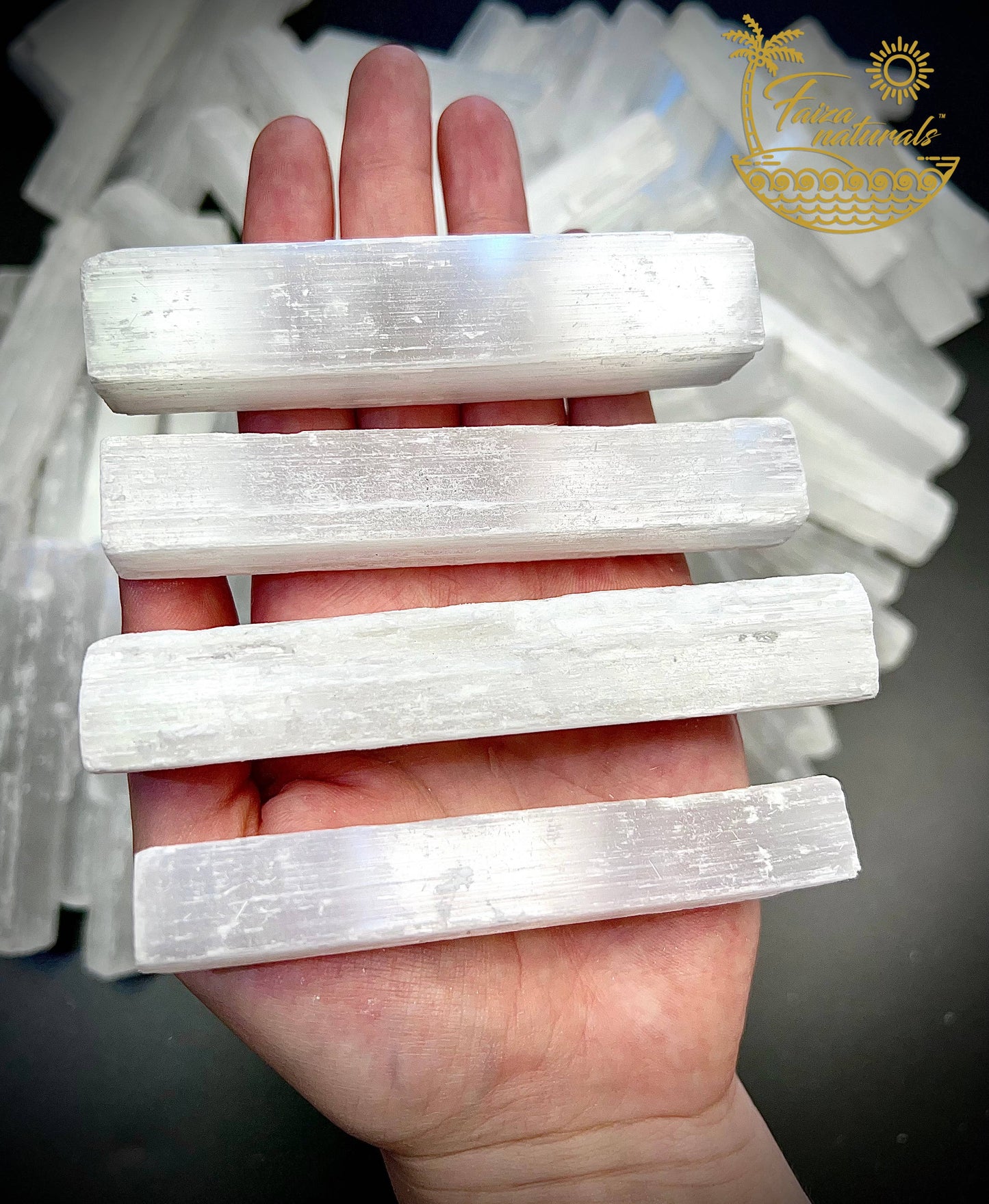 Selenite Crystal Wands (4 inch)