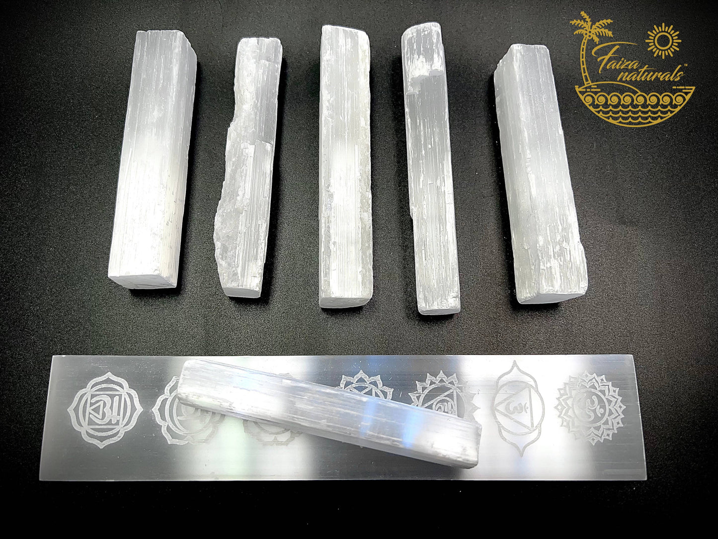 Selenite Crystal Wands (4 inch)
