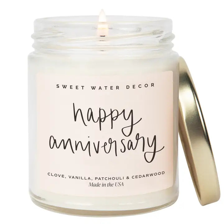 Happy Anniversary 9 oz Soy Candle