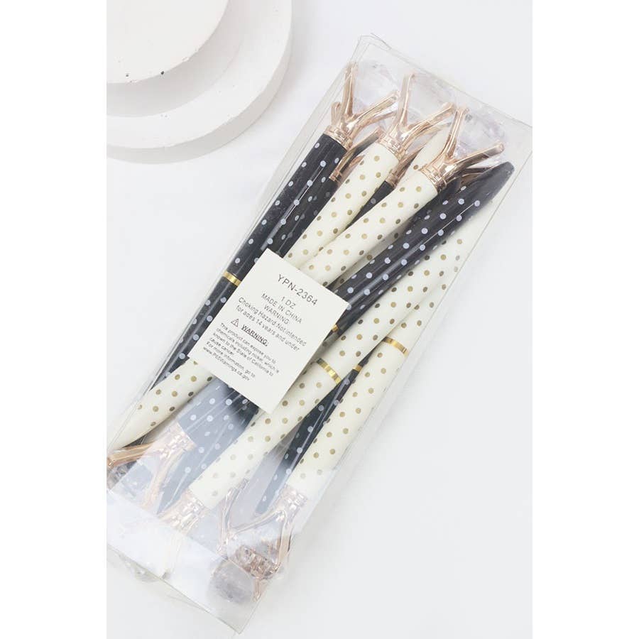 Polka Dot Diamond Pen