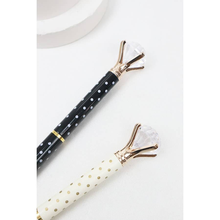 Polka Dot Diamond Pen